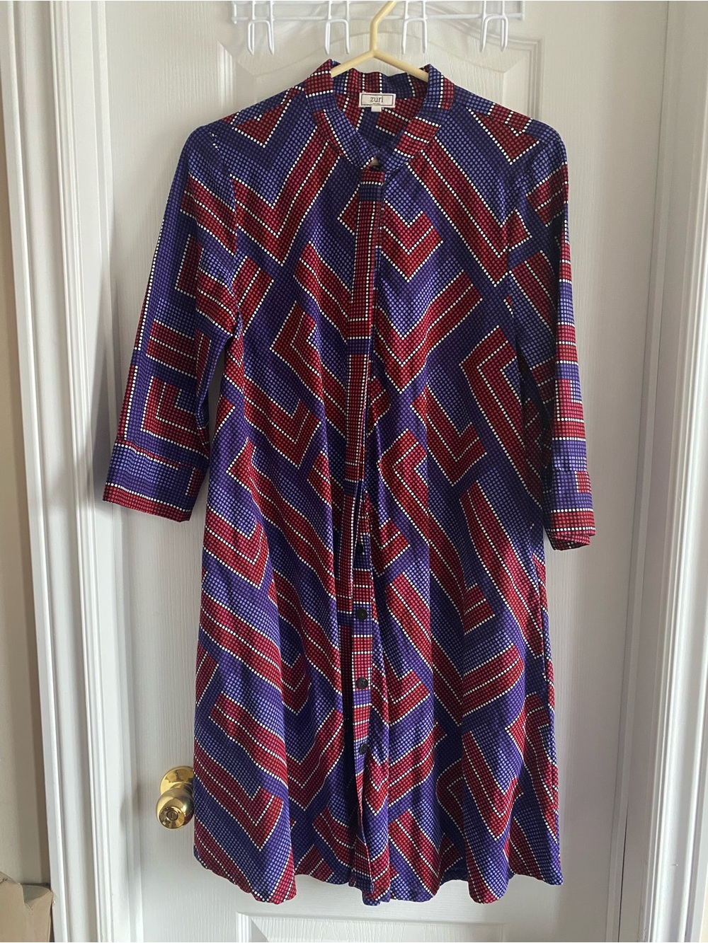 Zuri Cutting Edge 100% Cotton Dress w/pockets